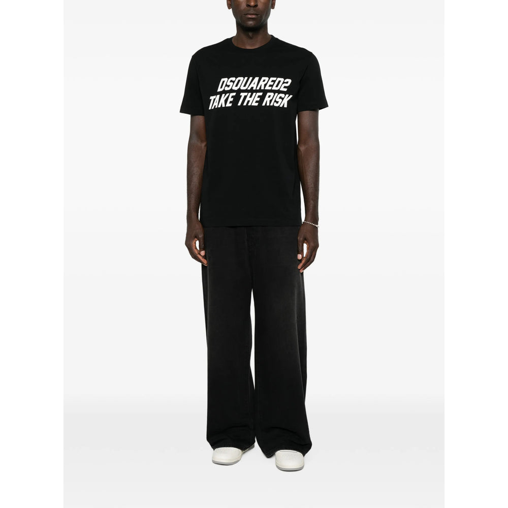Dsquared2 Dsquared2 Black T-Shirts & Vests - T-Shirts Men