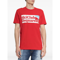 Dsquared2 Red T-Shirts & Vests - T-Shirts Men