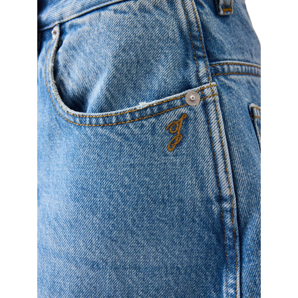 Jacquemus Jacquemus Blue Denim - Wide-Leg Jeans Women