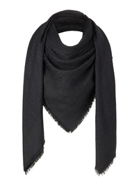 Fendi Women Wool, Silk And Cashmere Shawl