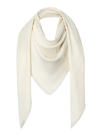Fendi Women Wool, Silk And Cashmere Shawl