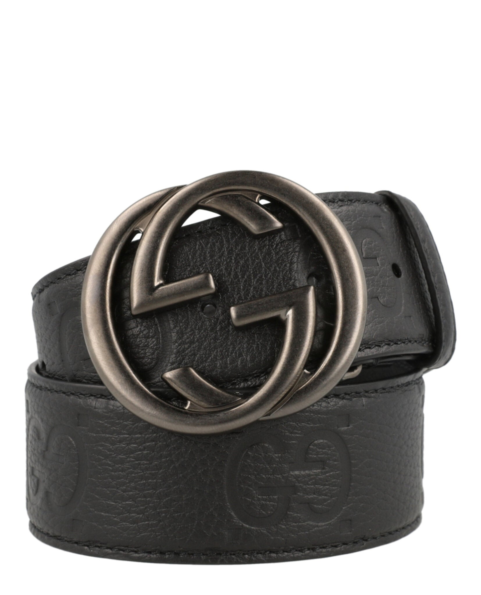 Gucci Gucci Mens Interlocking G Buckle Belt