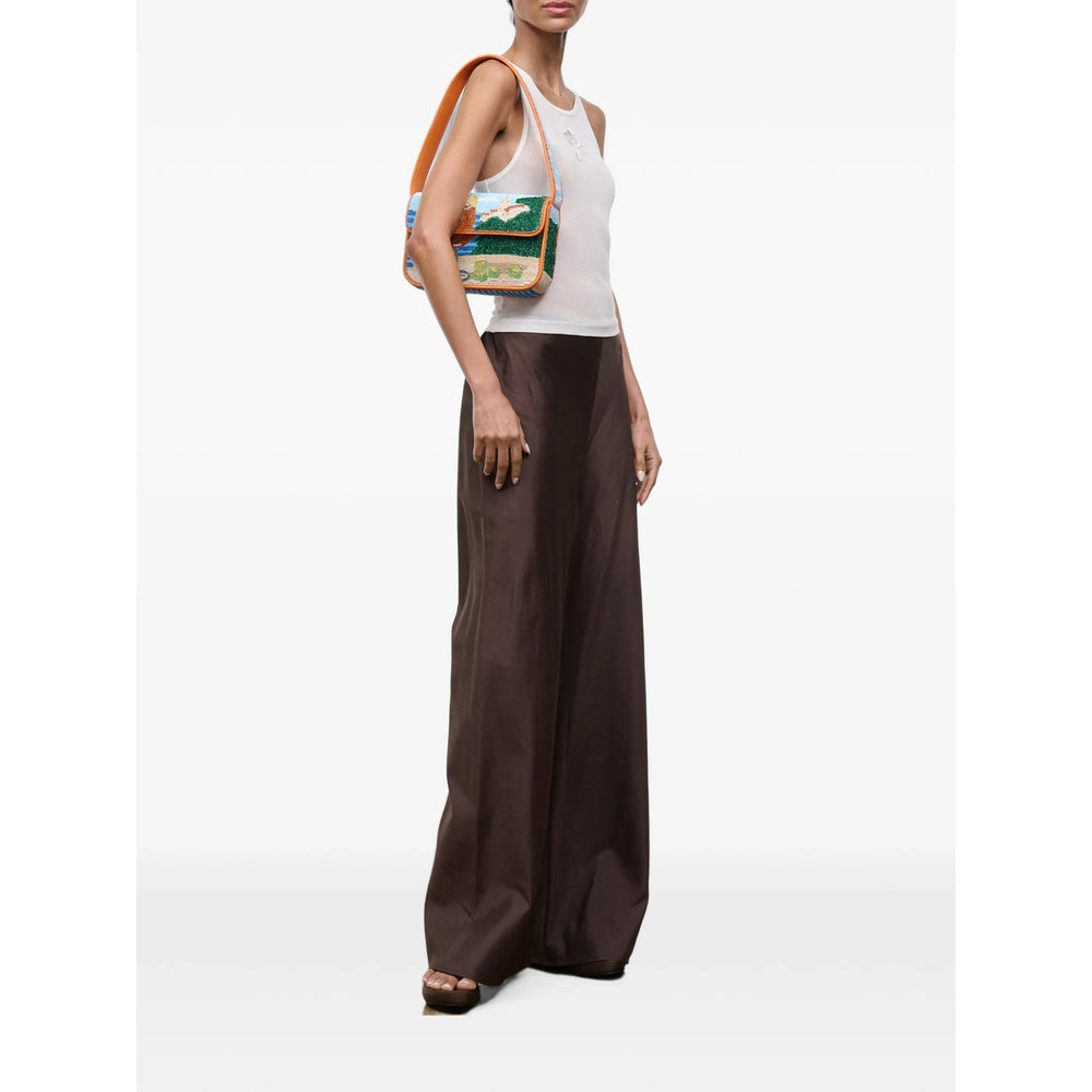 Staud Staud Blue Shoulder Bags Women