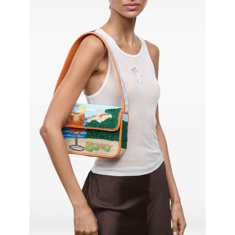 Staud Staud Blue Shoulder Bags Women