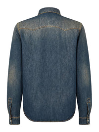 Fendi Fendi Men Medium Weigth Denim Shirt