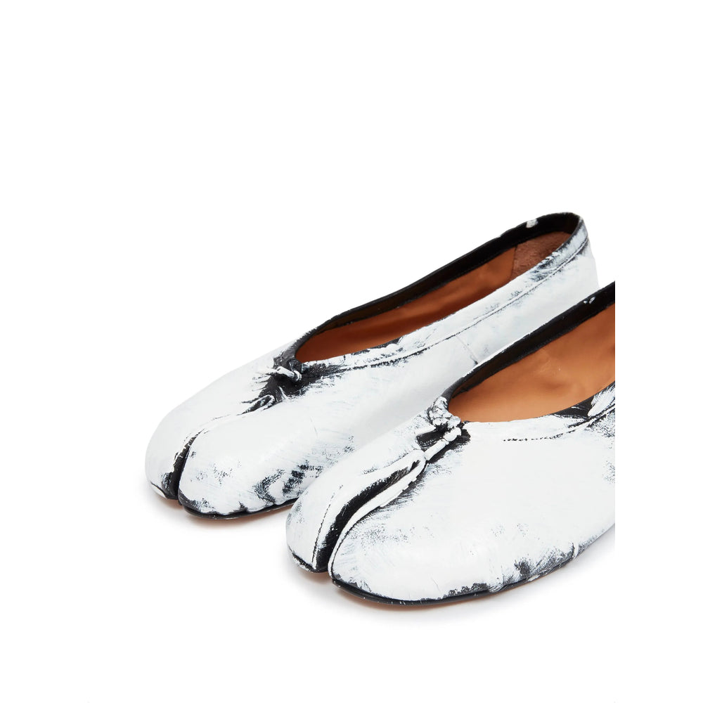 Maison Margiela White Ballet Flats Women