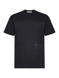Fendi Men Cotton T-Shirt With Logo
