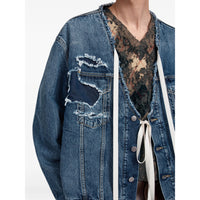Maison Margiela Blue Jackets - Denim Jackets Men