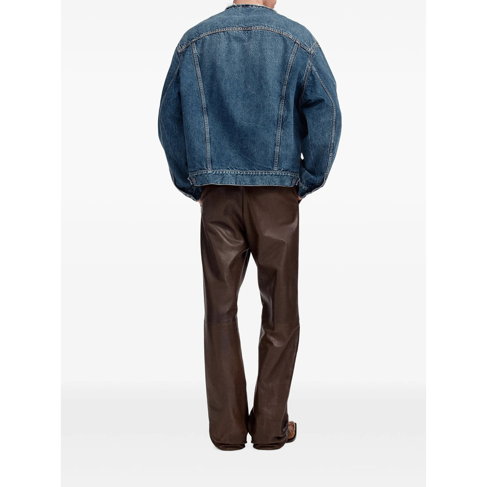 Maison Margiela Blue Jackets - Denim Jackets Men