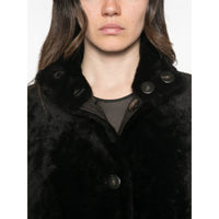 Yves Salomon Yves Salomon Black Jackets - Faux Fur & Shearling Jackets Women