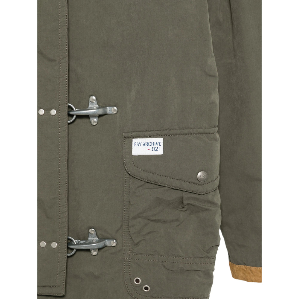Fay Green Jackets - Military Jackets Men