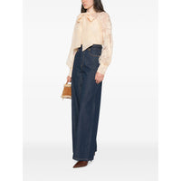 Zimmermann Zimmermann Blue Denim - Wide-Leg Jeans Women