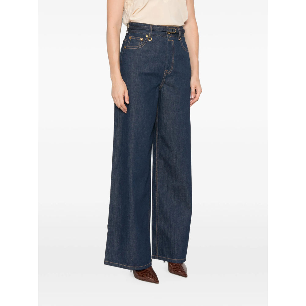 Zimmermann Zimmermann Blue Denim - Wide-Leg Jeans Women