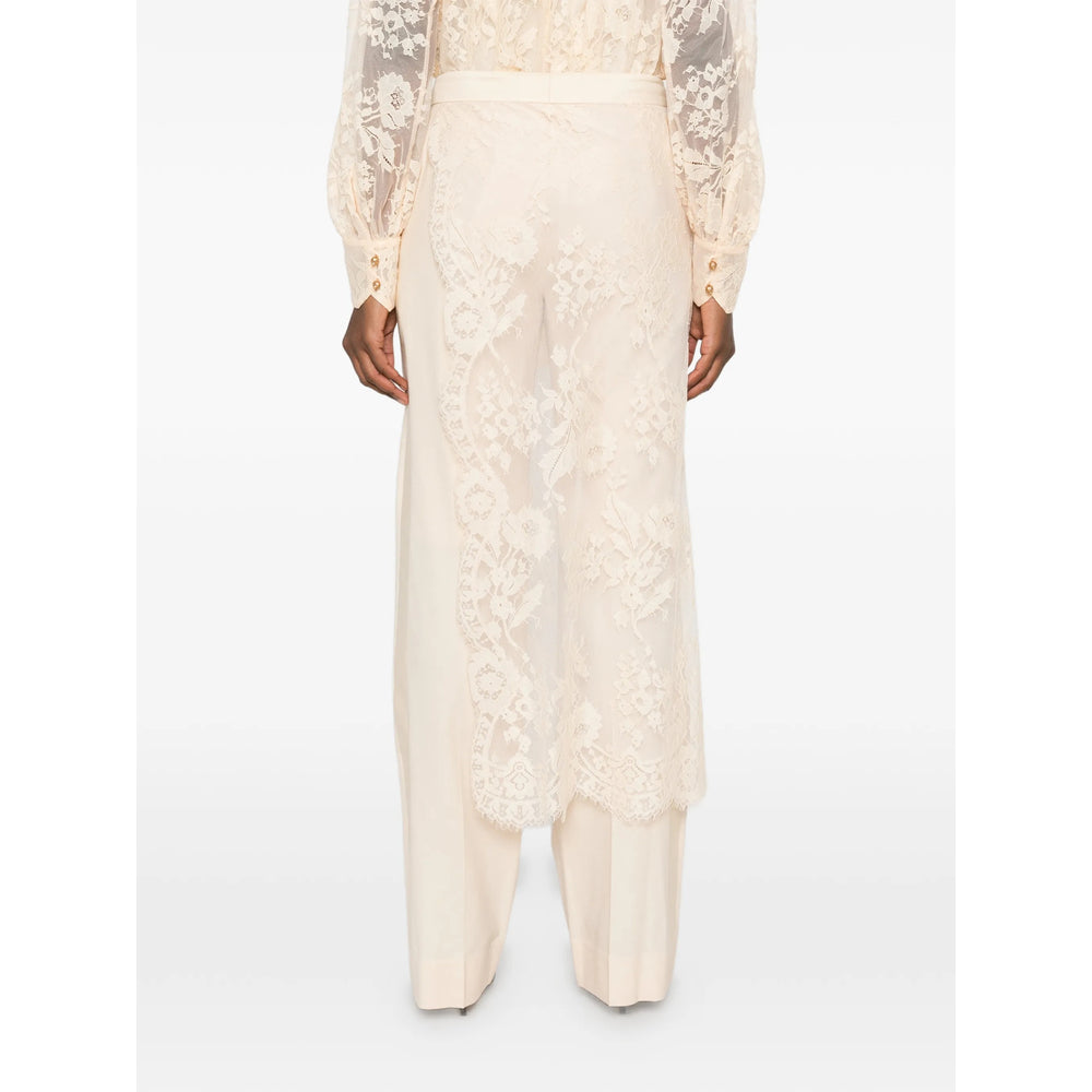 Zimmermann Neutrals Trousers - Tailored Trousers Women