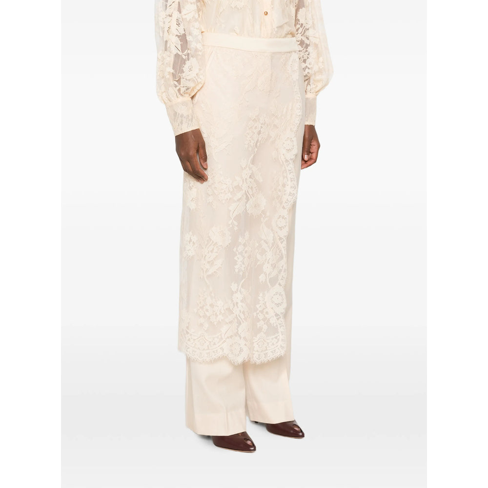 Zimmermann Neutrals Trousers - Tailored Trousers Women