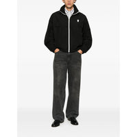 Ami Paris Black Jackets - Sport Jackets & Windbreakers Men