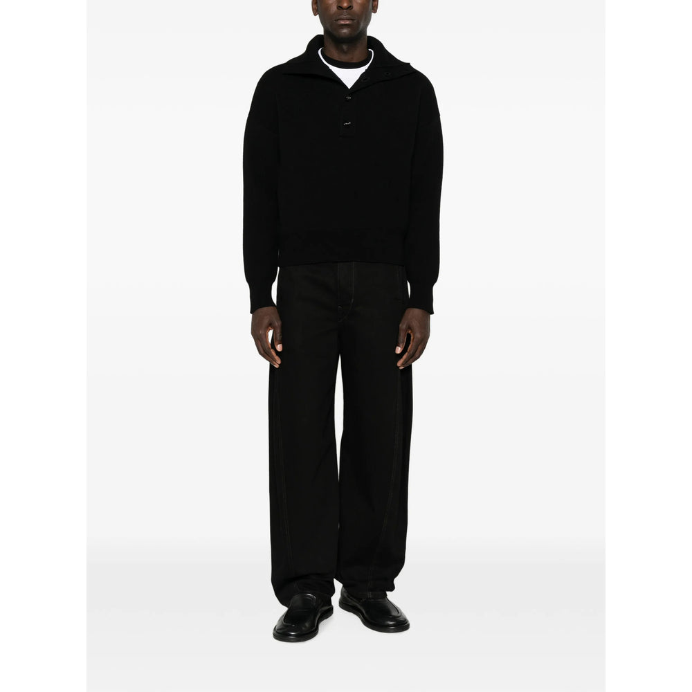 Ami Paris Ami Paris Black Sweaters & Knitwear - Jumpers Men