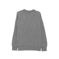 Ami Paris Grey Sweaters & Knitwear - Jumpers Men