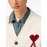 Ami Paris Ami Paris Neutrals Sweaters & Knitwear - Cardigans Men