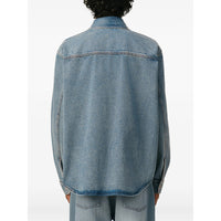 Ami Paris Ami Paris Blue Jackets - Oversized Jackets Women