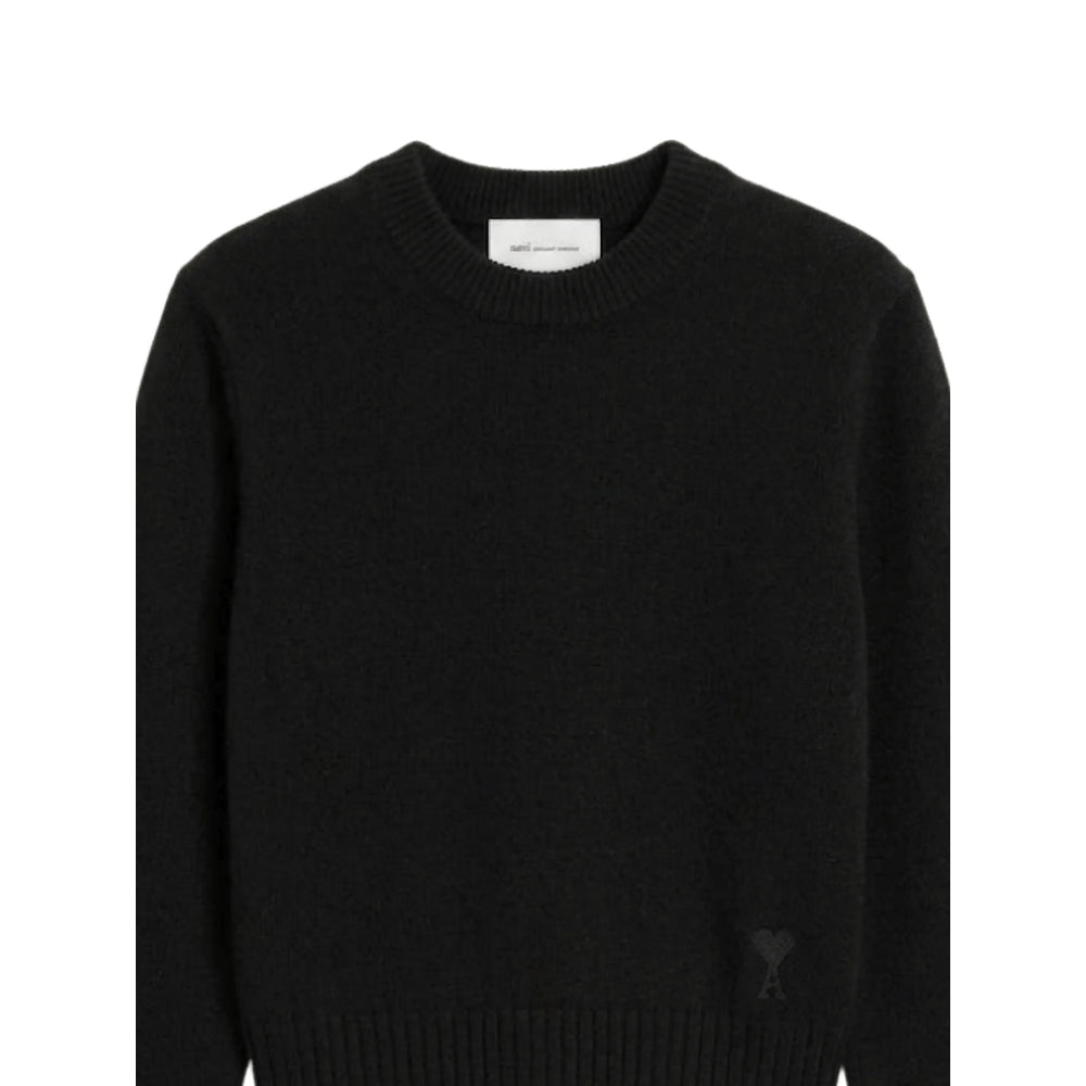 Ami Paris Ami Paris Black Knitwear - Jumpers Women