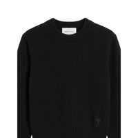 Ami Paris Ami Paris Black Knitwear - Jumpers Women
