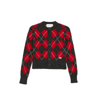 Ami Paris Ami Paris Red Knitwear - Cardigans Women