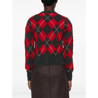 Ami Paris Ami Paris Red Knitwear - Cardigans Women