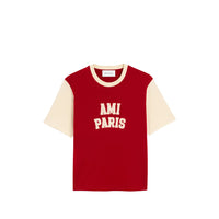 Ami Paris Red T-Shirts & Vests - T-Shirts Men