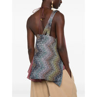Missoni Home Missoni Home Grey Tote Bags Women