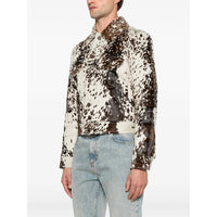 Amiri White Jackets - Leather Jackets Men