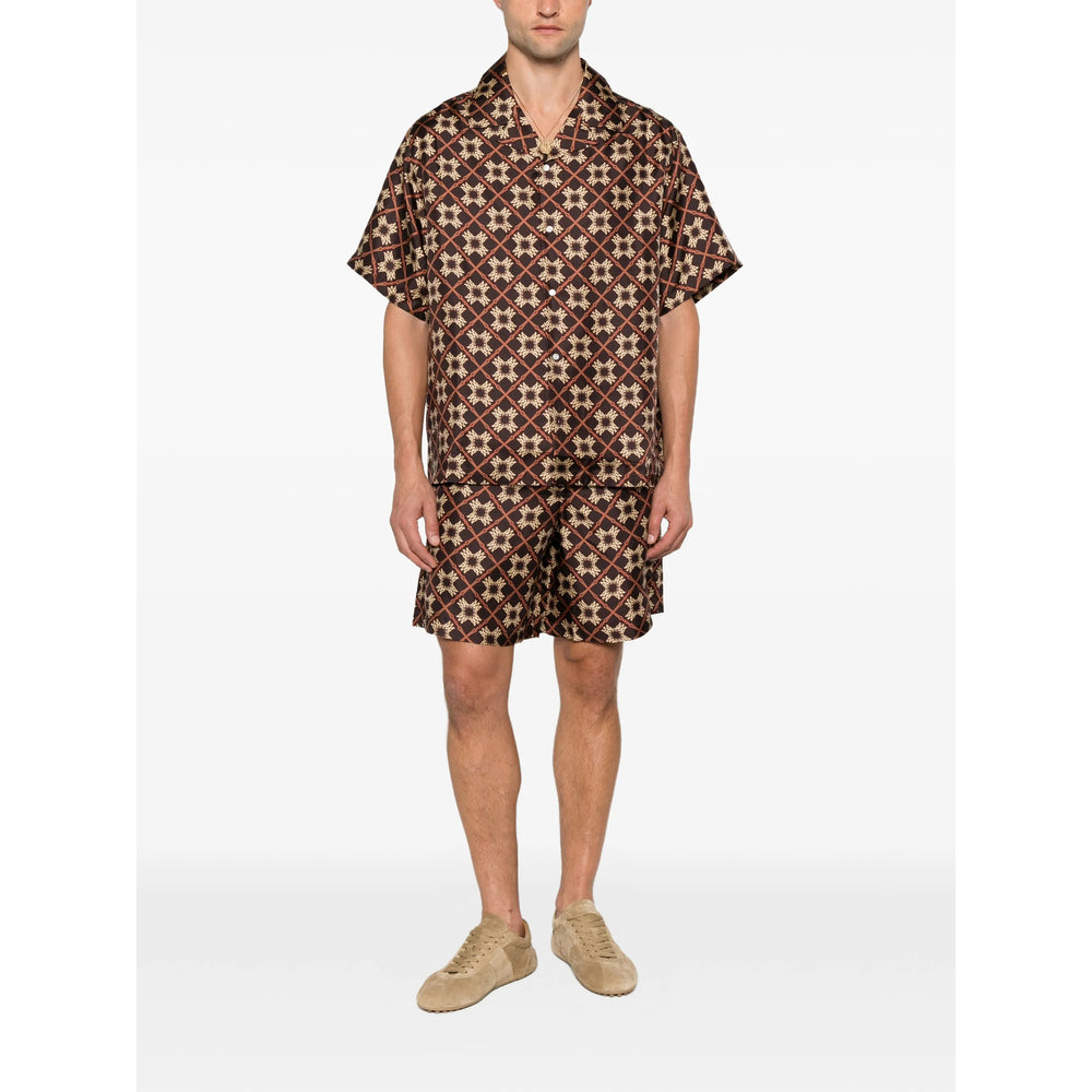 Amiri Brown Shirts Men
