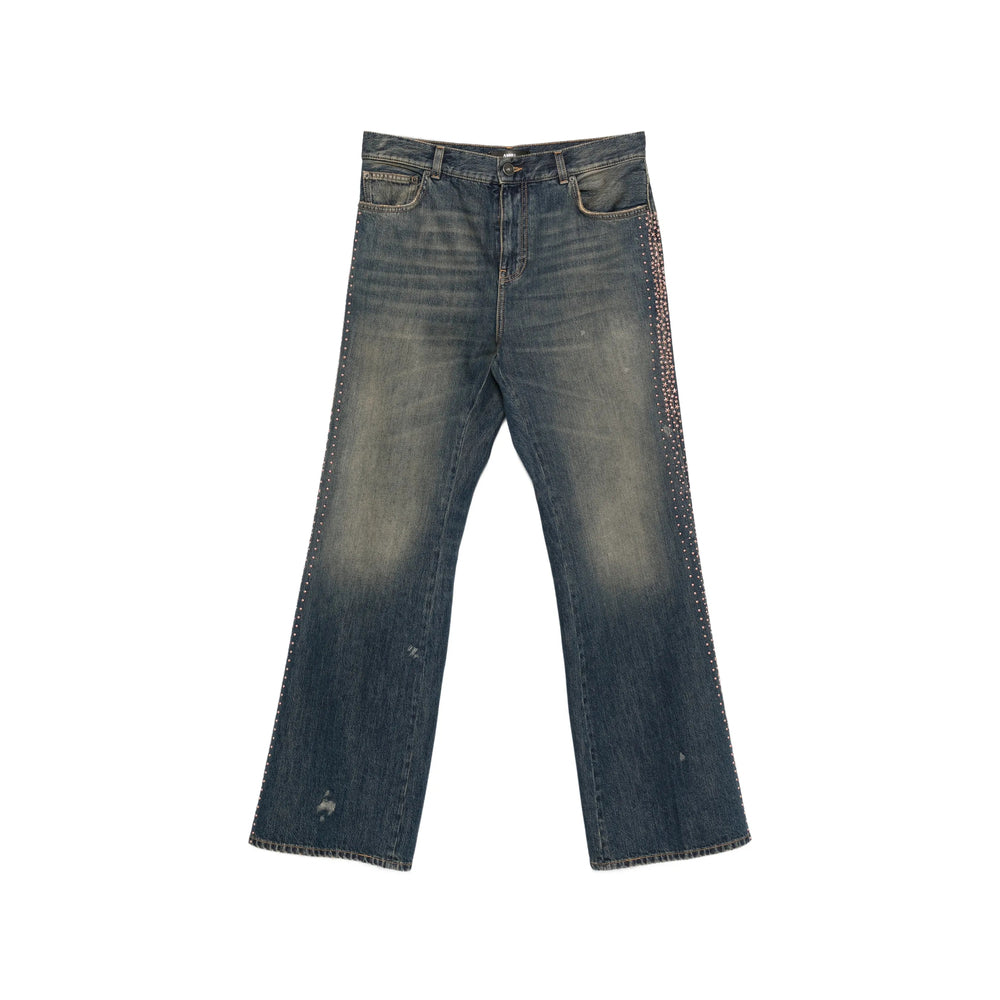Amiri Blue Denim - Bootcut Jeans Men
