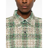 Amiri Amiri Green Shirts Men