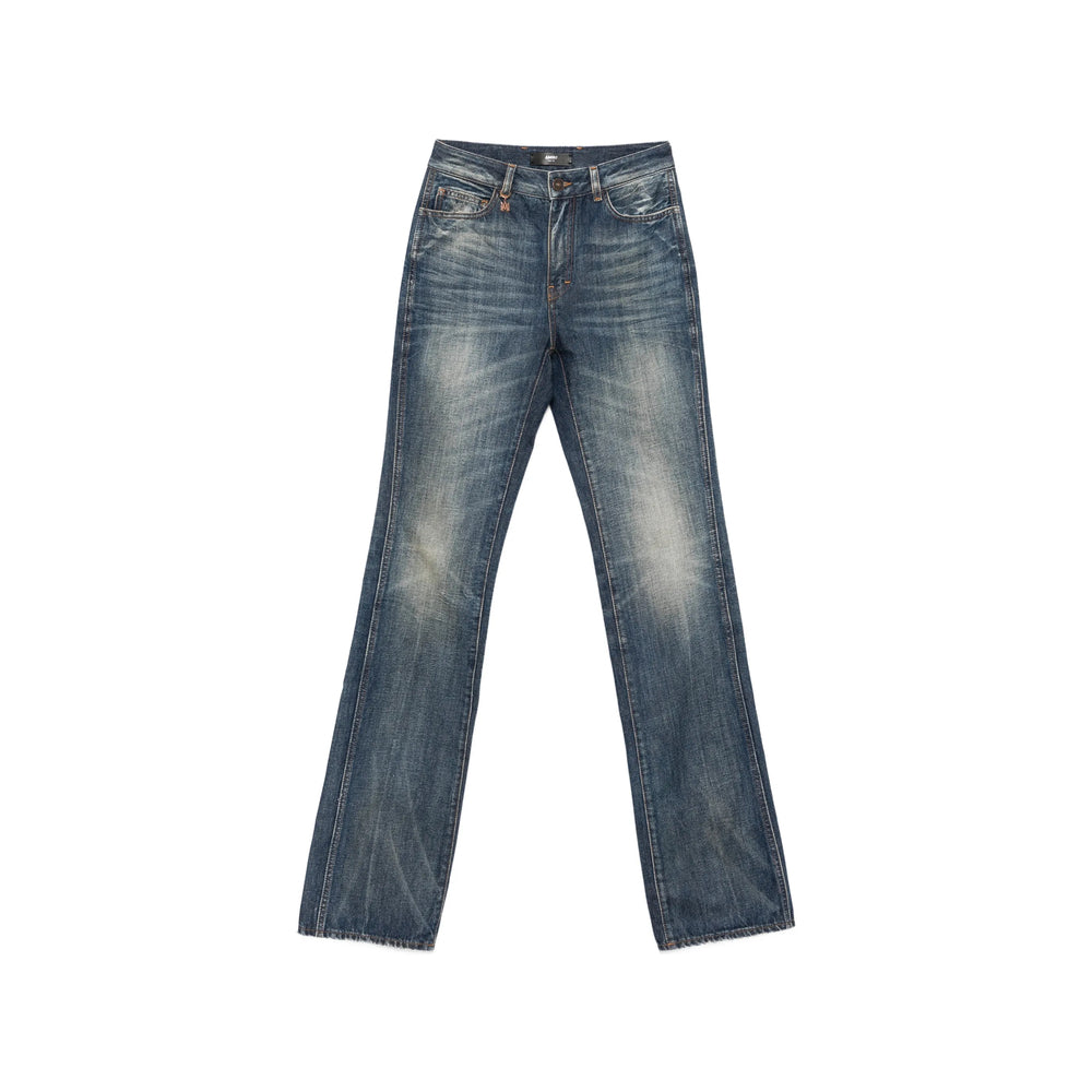 Amiri Amiri Blue Denim - Straight-Leg Jeans Women