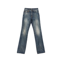 Amiri Amiri Blue Denim - Straight-Leg Jeans Women