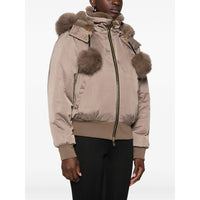 Moose Knuckles Neutrals Jackets - Bomber Jackets Women