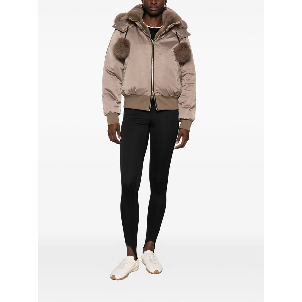 Moose Knuckles Neutrals Jackets - Bomber Jackets Women