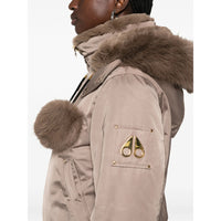 Moose Knuckles Neutrals Jackets - Bomber Jackets Women
