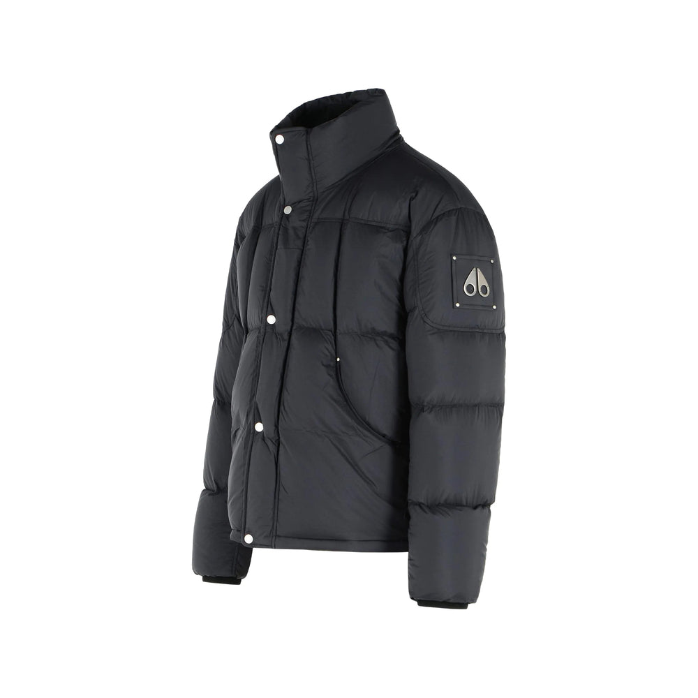 Moose Knuckles Black Jackets - Padded & Down Jackets Men