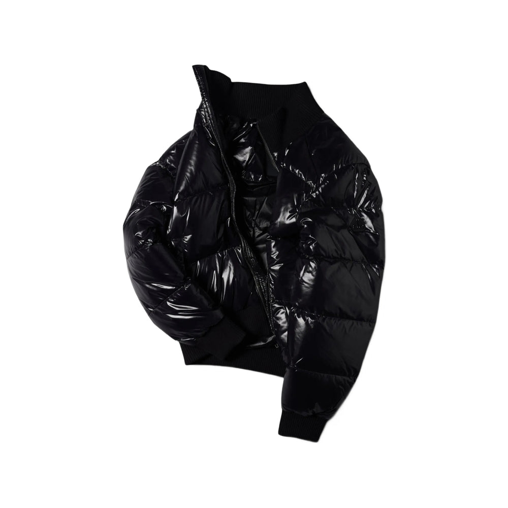 Moose Knuckles Black Jackets - Padded & Down Jackets Men