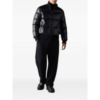 Moose Knuckles Black Jackets - Padded & Down Jackets Men