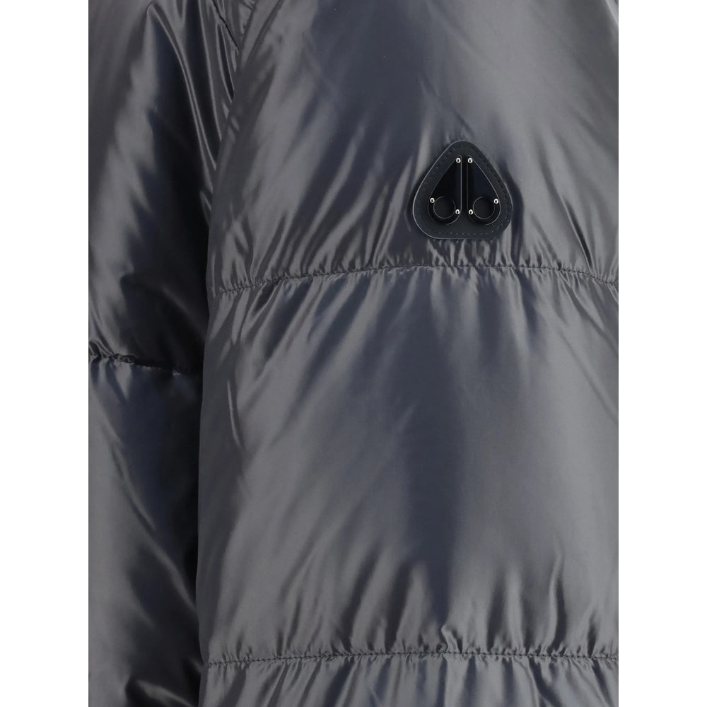 Moose Knuckles Black Jackets Men