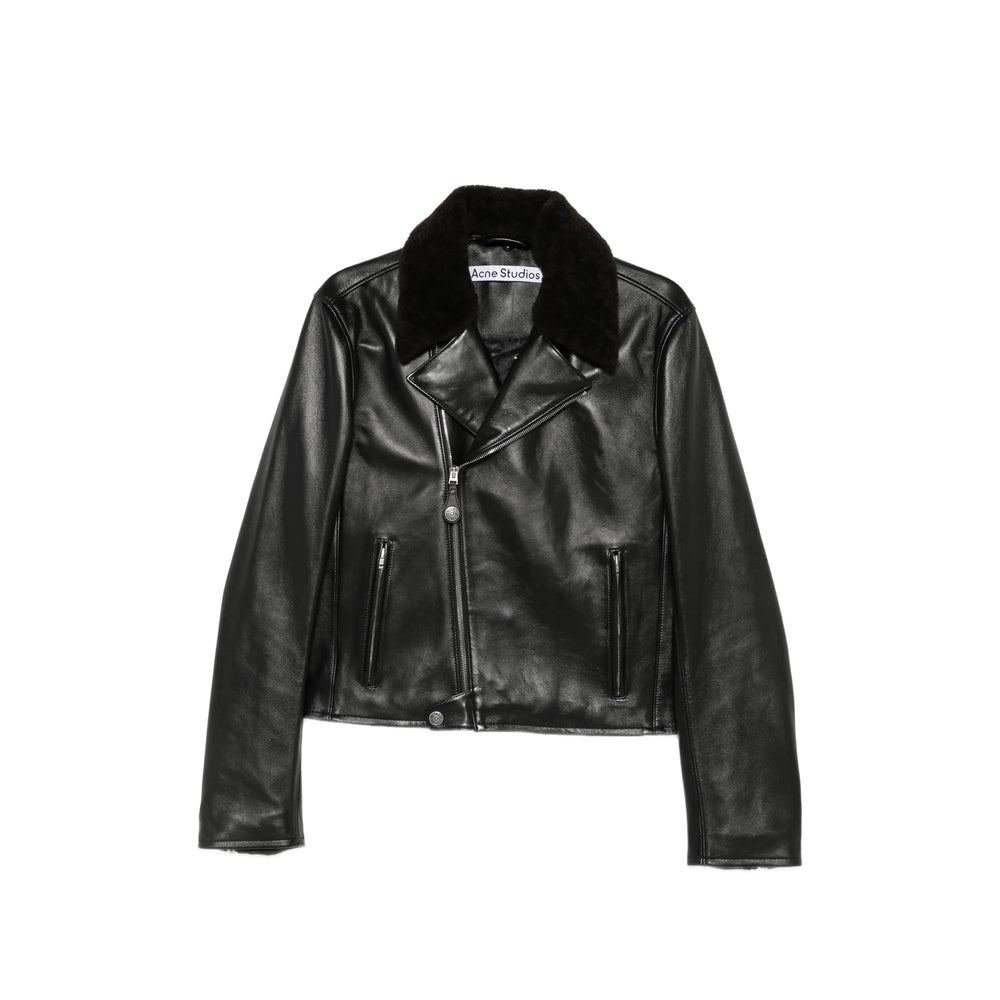 Acne Studios Black Jackets - Leather Jackets Men