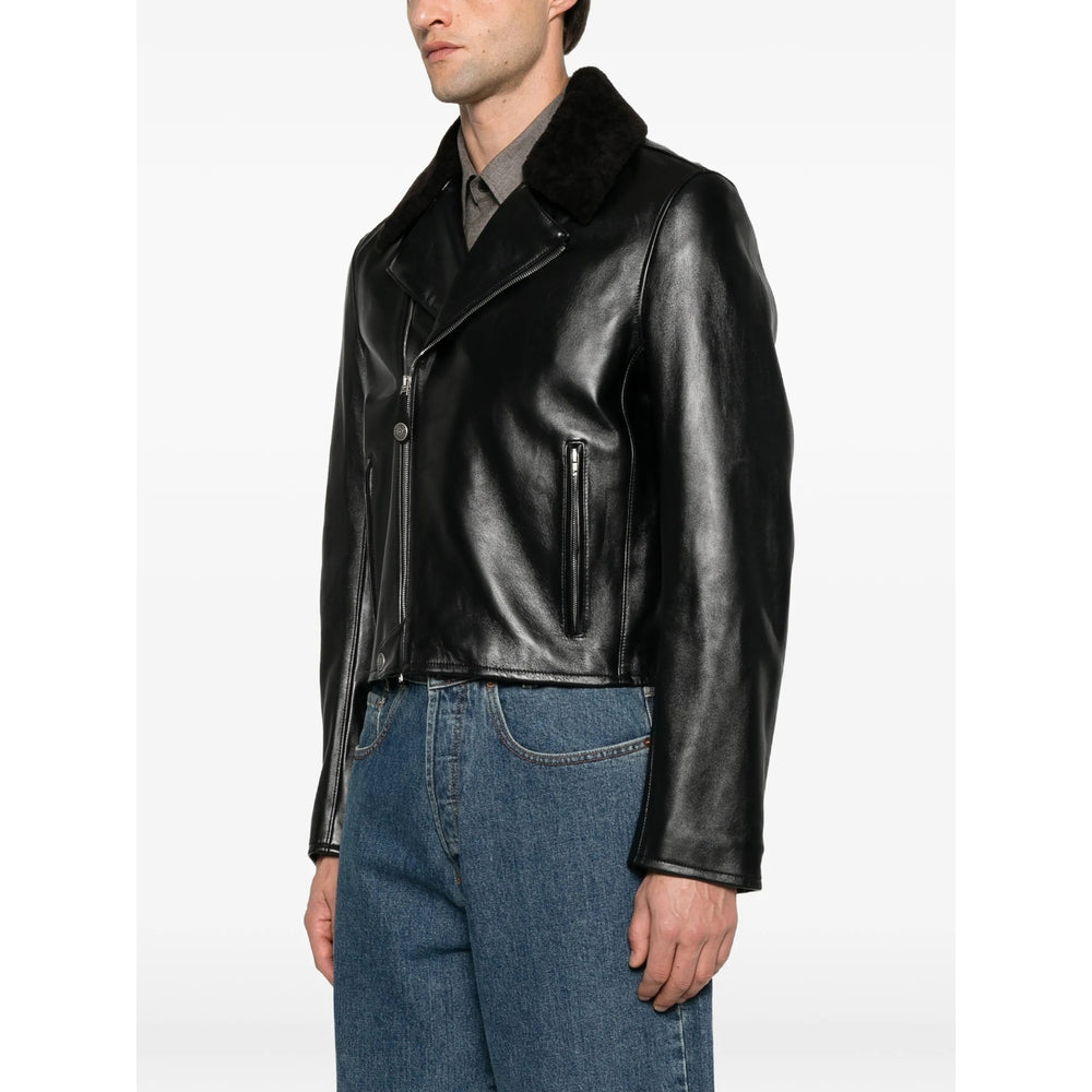 Acne Studios Black Jackets - Leather Jackets Men