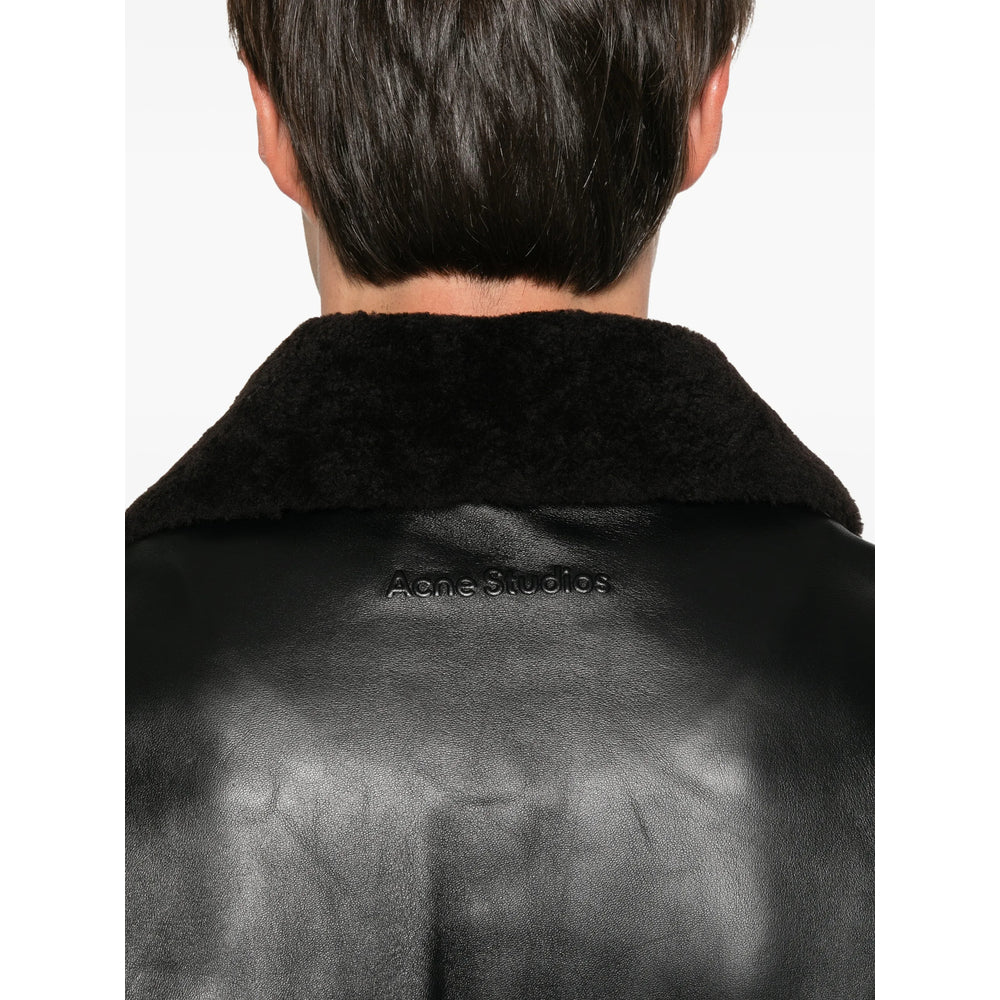 Acne Studios Black Jackets - Leather Jackets Men