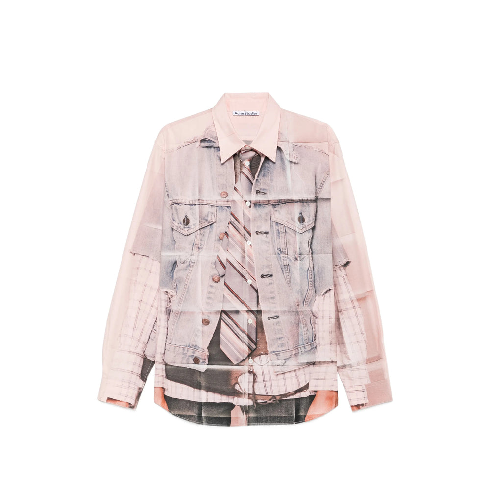 Acne Studios Acne Studios Pink Shirts Men