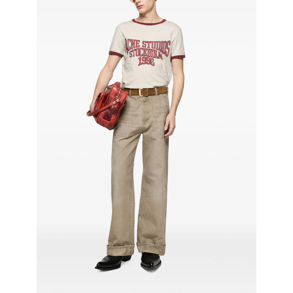 Acne Studios Neutrals T-Shirts & Vests - T-Shirts Men