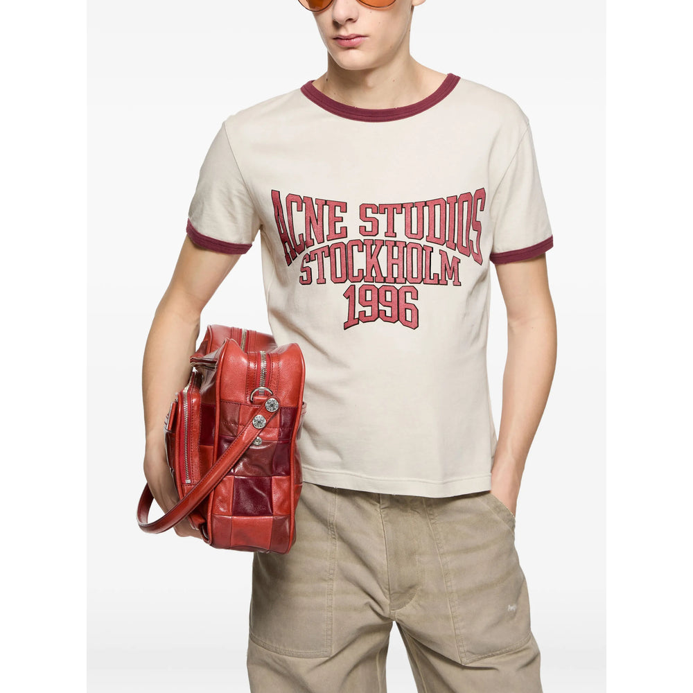 Acne Studios Neutrals T-Shirts & Vests - T-Shirts Men