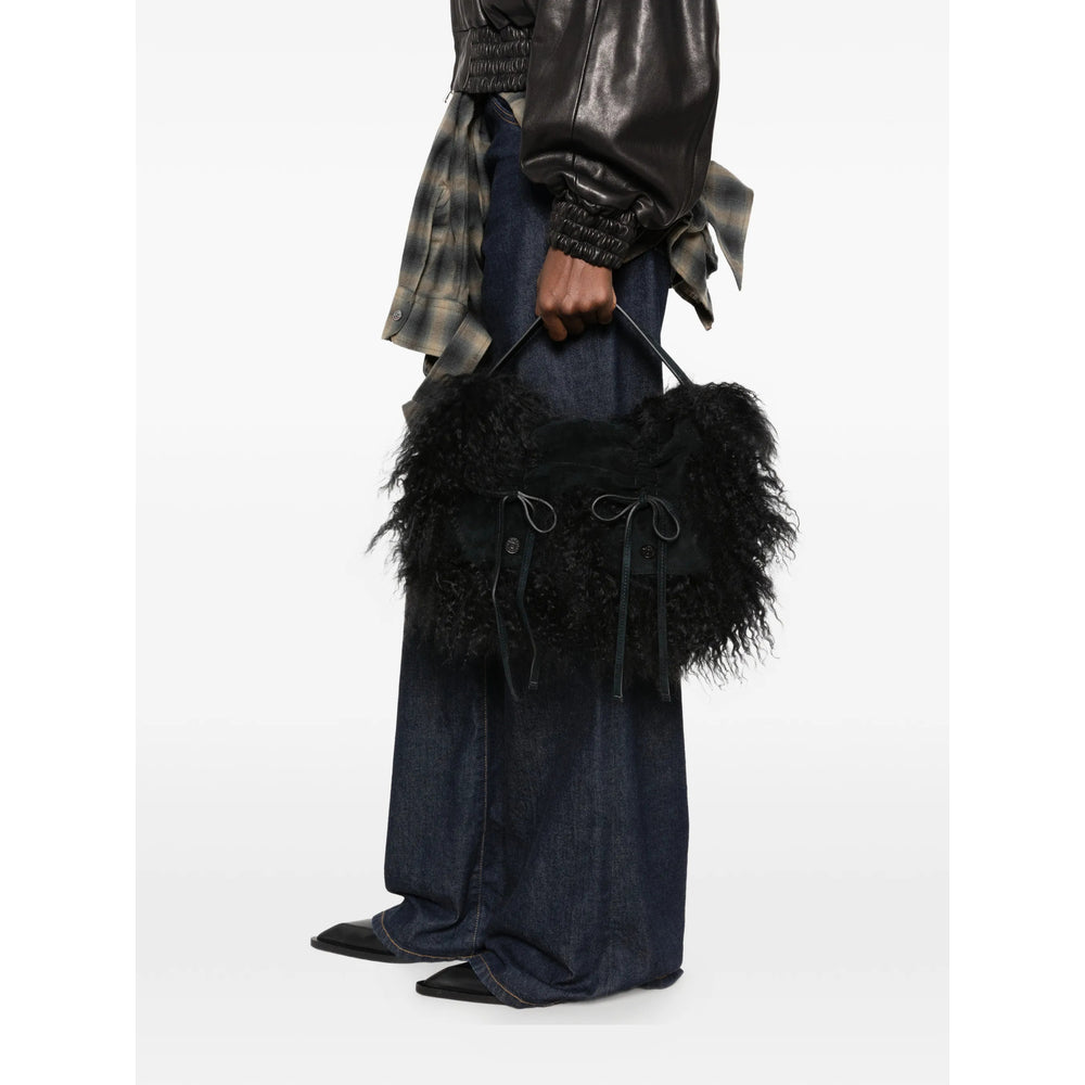 Acne Studios Black Shoulder Bags Women
